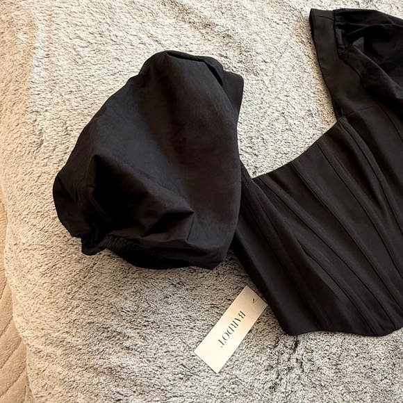 NWT- Bardot Eva Puff Sleeve Corset Bustier Top - Picture 7 of 9